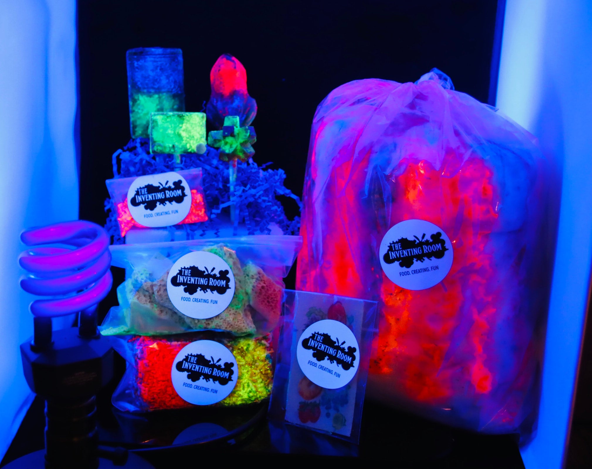 9 Blacklight And Glow In The Dark Game Night Ideas - Container